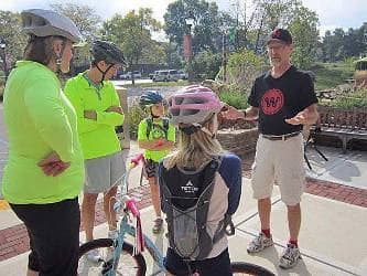 Libraries pedal safety lessons for children on bikes
