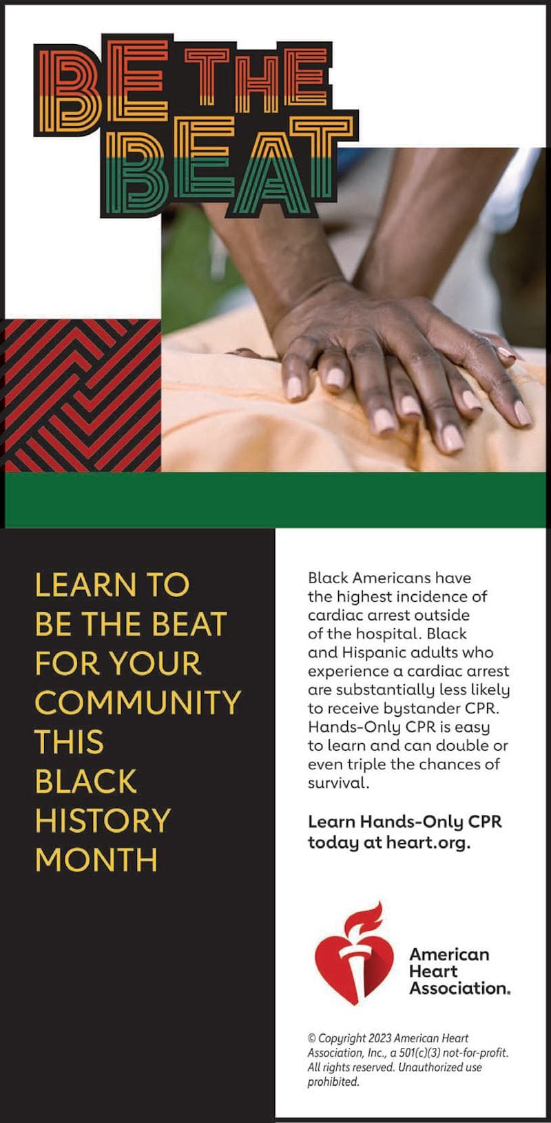 Be The Beat – Learn Hands-Only CPR
