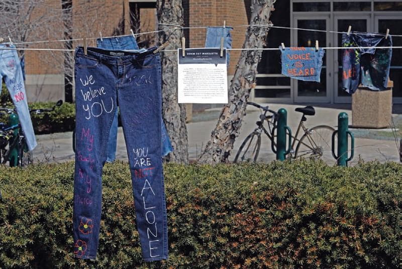 Marquette’s Denim Day 2019 Supports Survivors of Sexual Assault on April 24