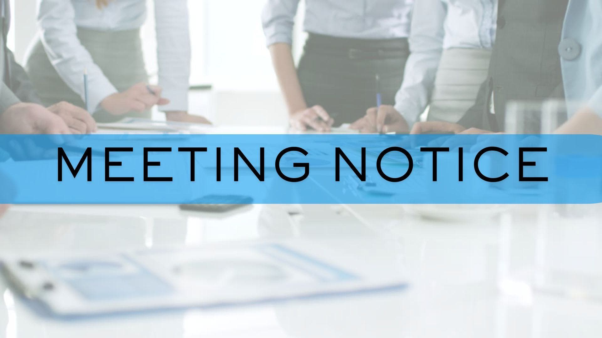 Valley View Drive construction project meeting