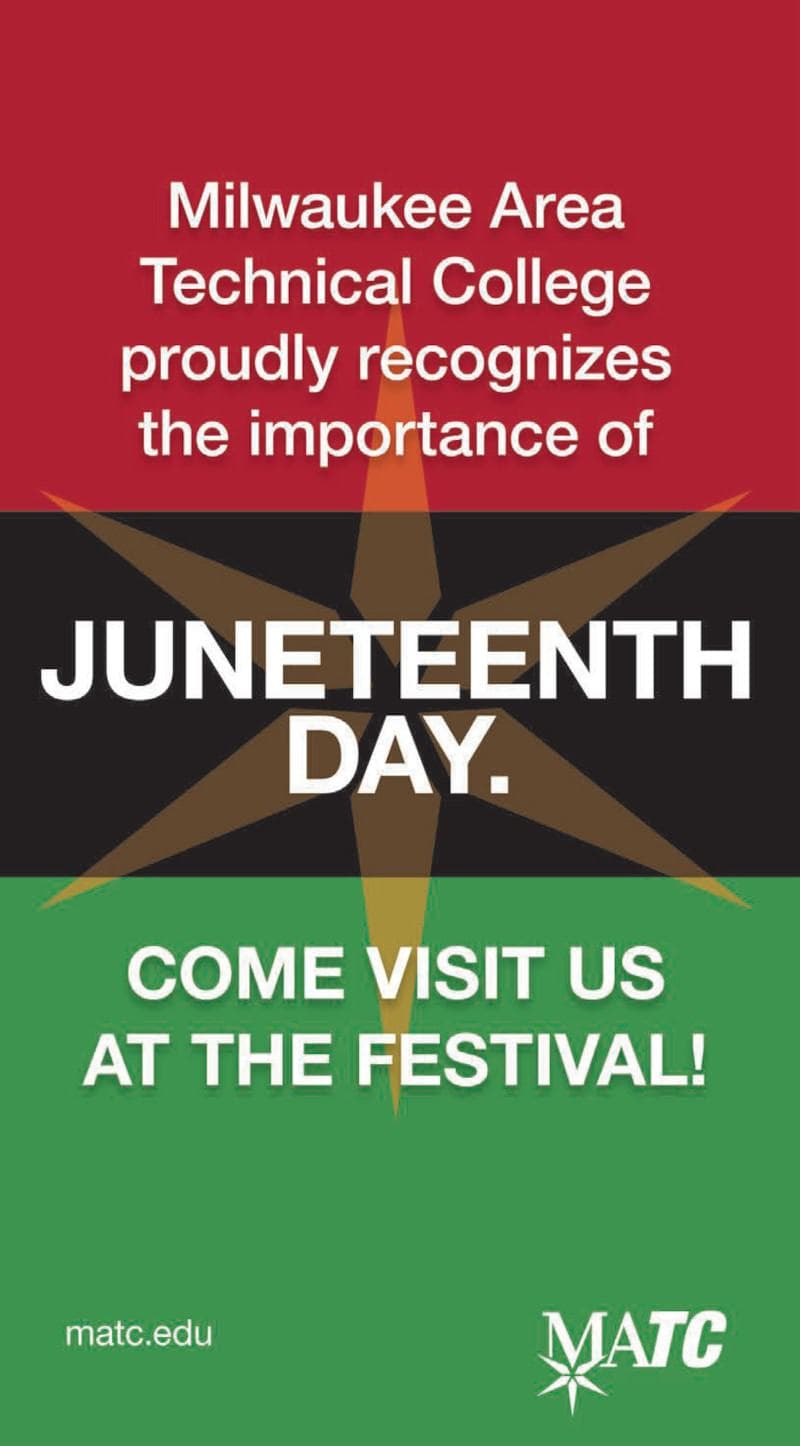 Milwaukee Area Technical College Proudly Recognizes the Importance of Juneteenth Day