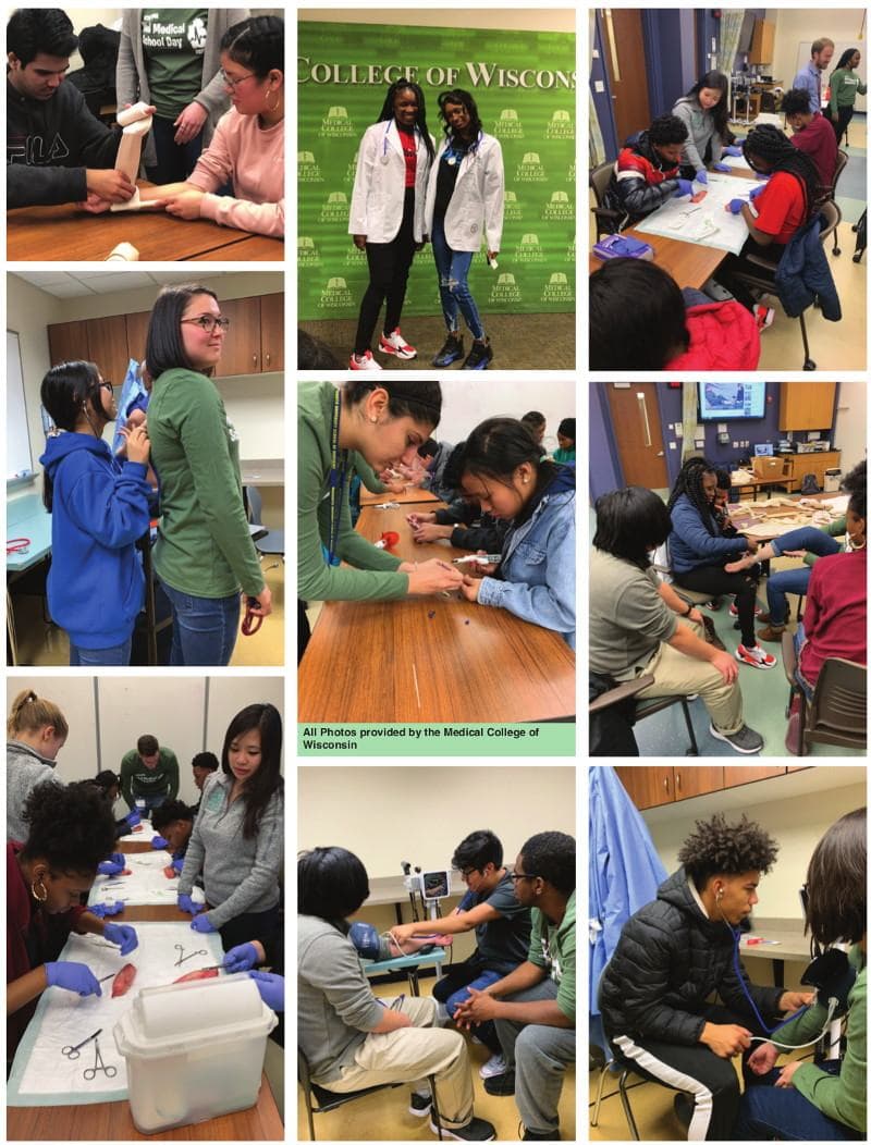 Mini Medical School Day Shows Local Underrepresented High School Students Opportunities in the Healthcare Field
