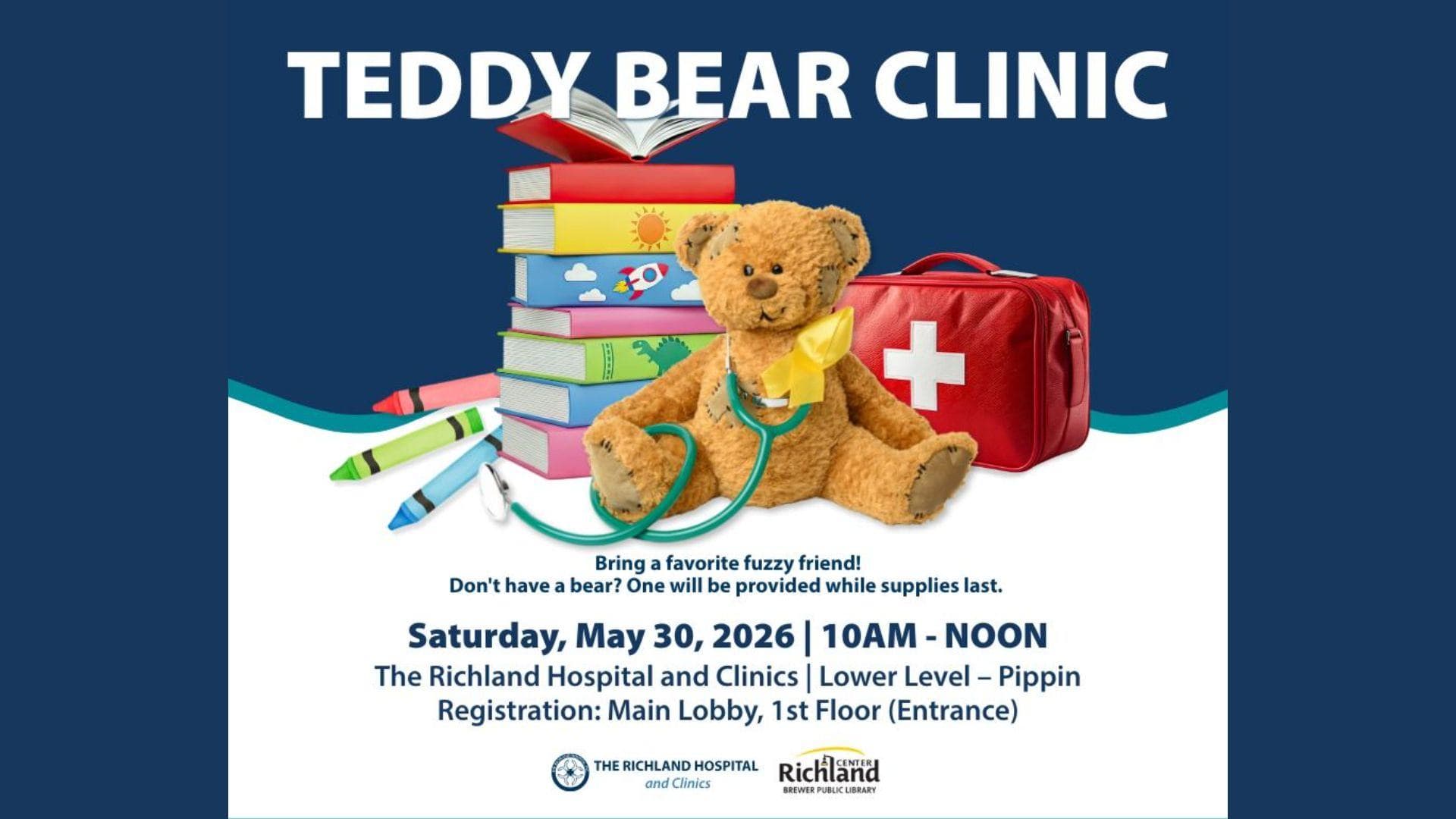 Teddy bear clinic to be held May 30th