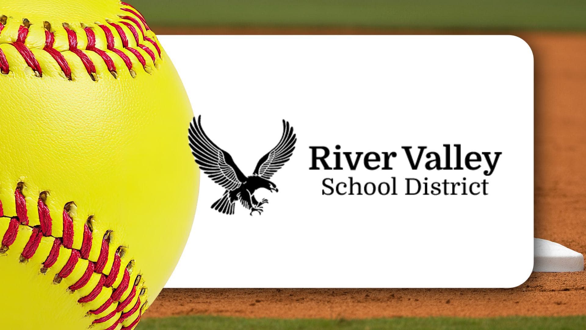 River Valley softball with playoff win