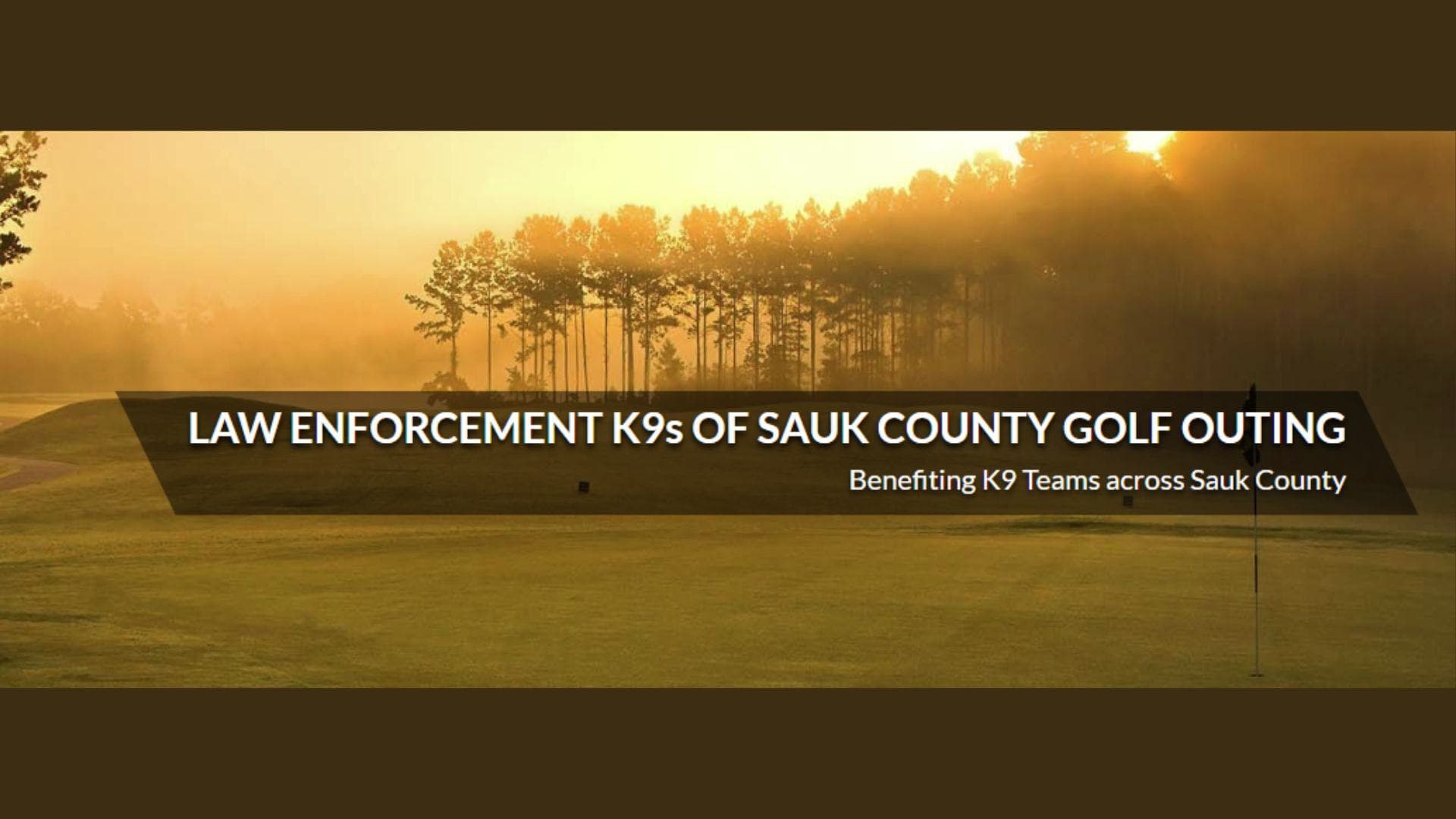 Sauk County Law Enforcement K9 Golf Outing happens this Saturday