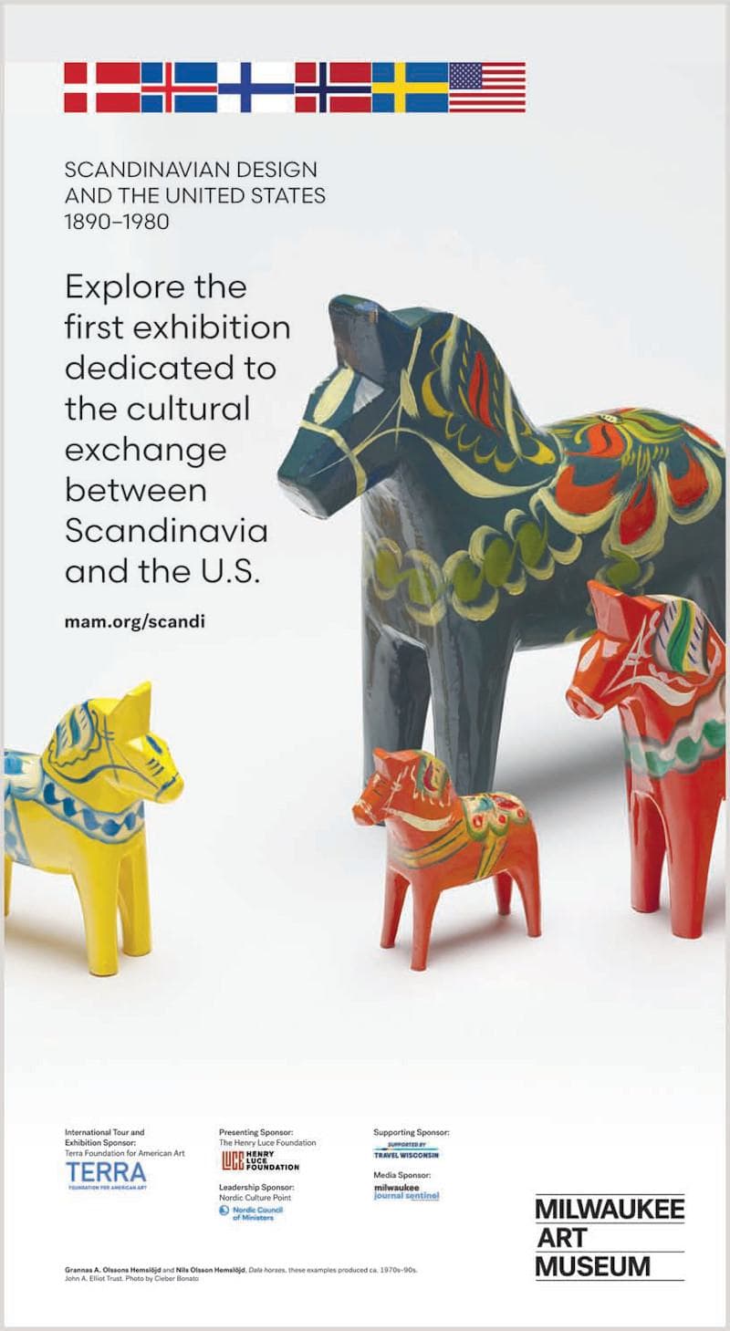 Scandinavian Design and The United States 1890-1980 at the Milwaukee Art Museum