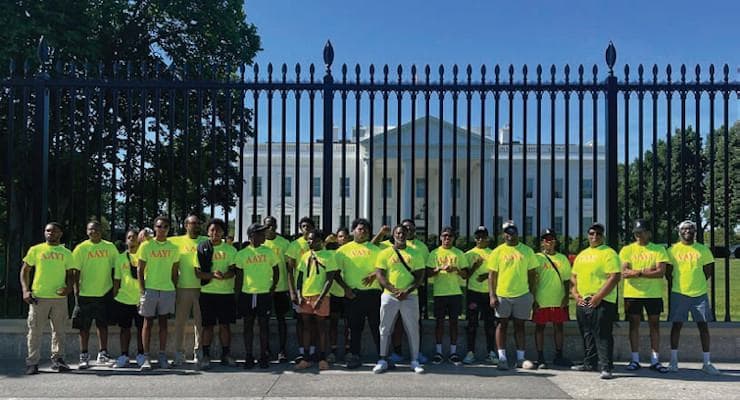 African American Youth Initiative Students Travel to Washington D.C.