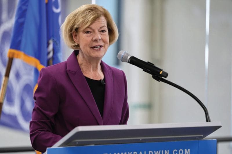 Tammy Baldwin Delivers U.S. Senate Victory Speech