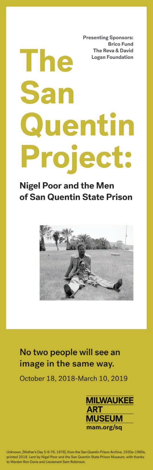 The San Quentin Project: Niger Poor and the Men of San Quentin State Prison