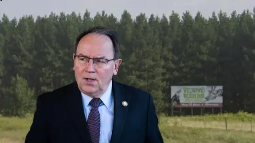 Tom Tiffany owns a billboard in rural Wisconsin. He wrote legislation to eliminate taxes on it, while failing to report it to the state Ethics Commission