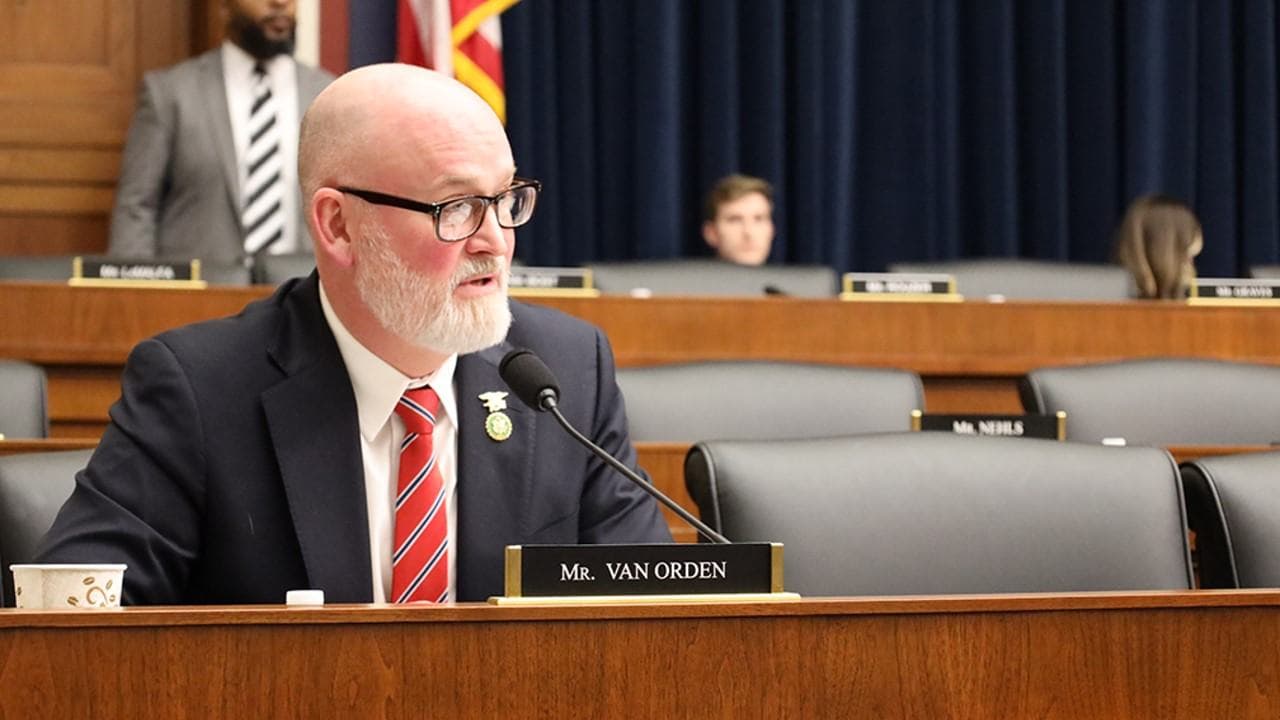 Rep. Van Orden voices support for tariffs during visit with farmers
