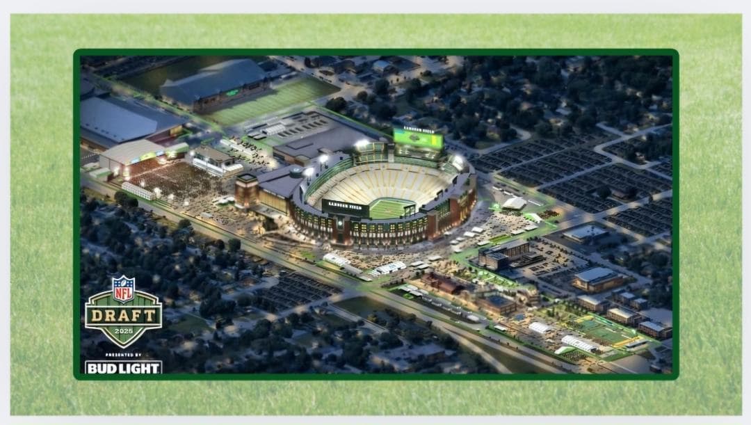 Green Bay’s Ready for Fans and Millions of Dollars at the NFL Draft