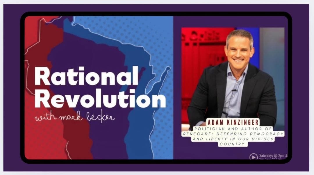 Adam Kinzinger Wants You to Know His January 6th Story