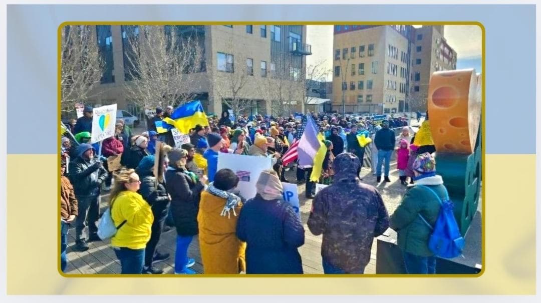 Green Bay Shows Support for Ukraine after Tense White House Exchange