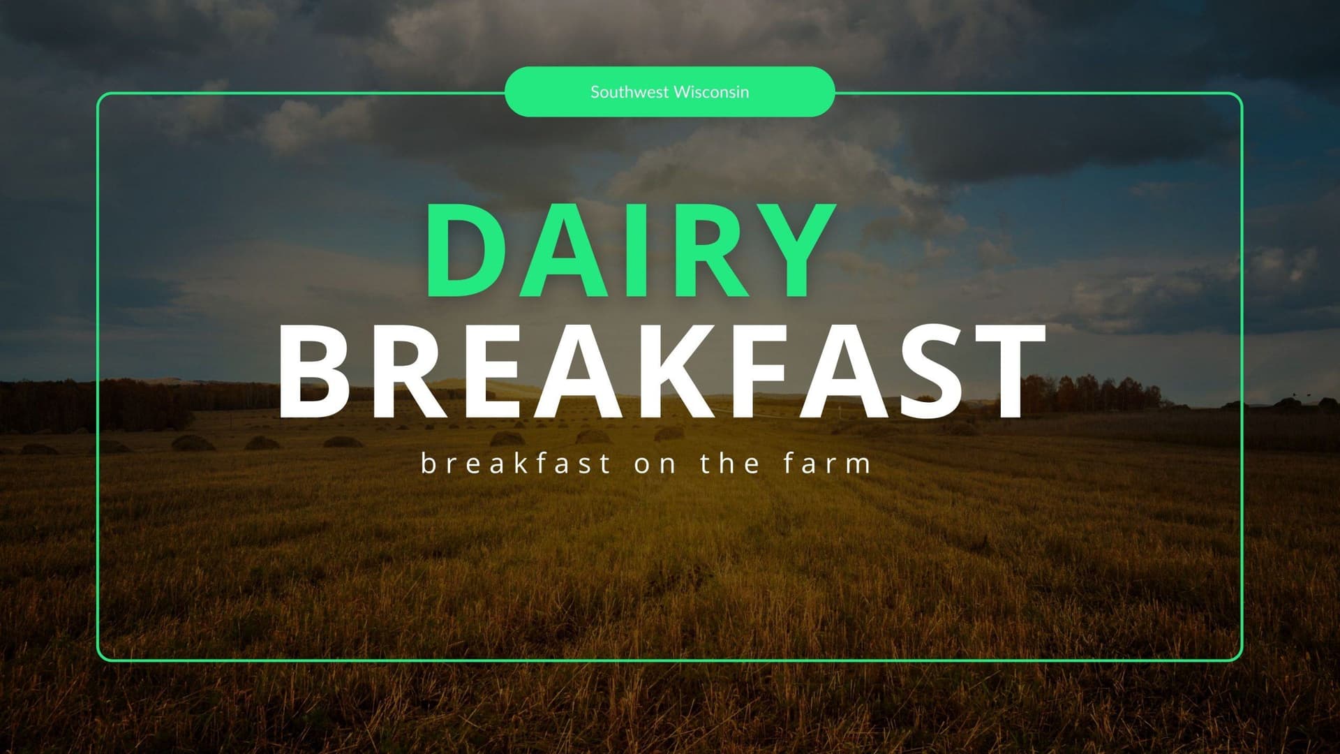 Celebrate DAIRY this Sunday