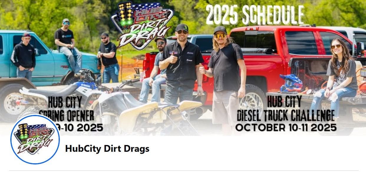 Hub City Dirt Drags Spring Opener set for May 9th and 10th