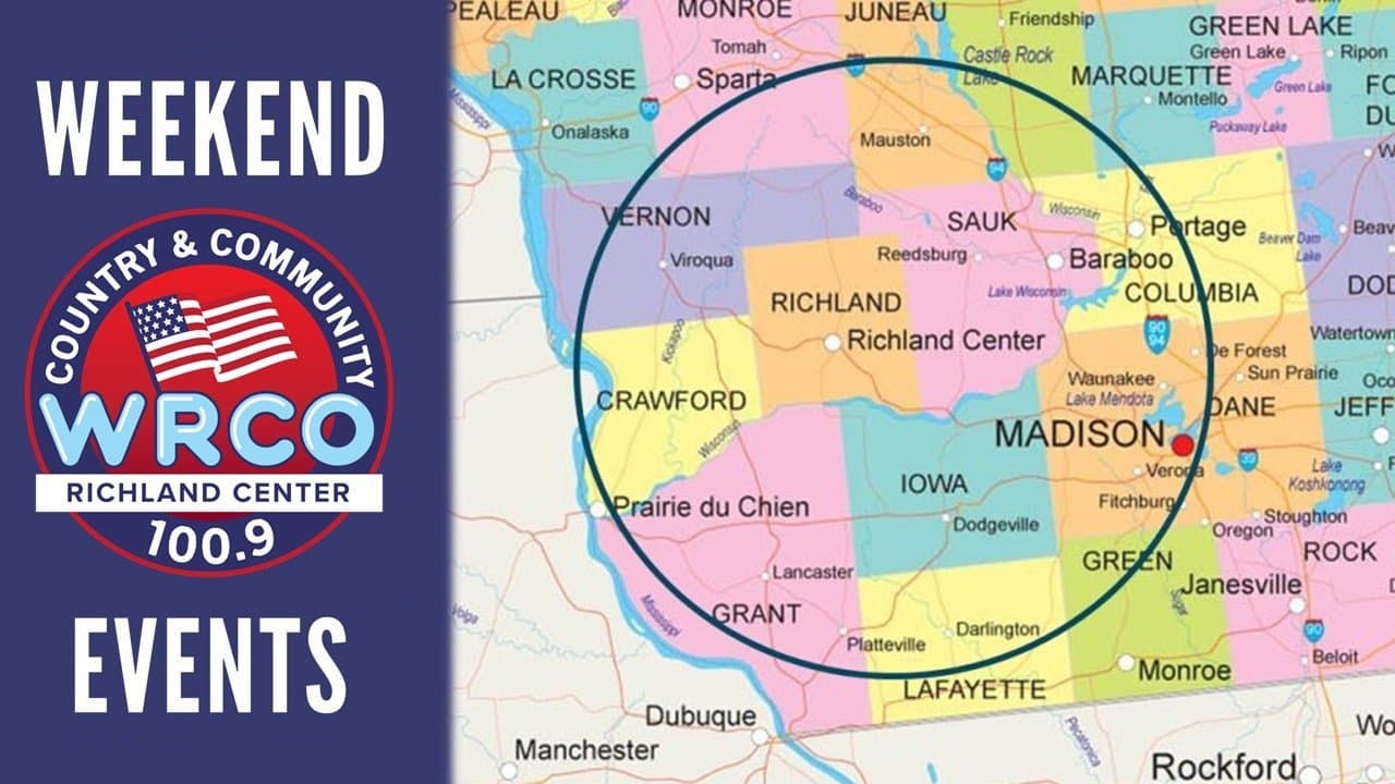 Events happening this weekend in the 53581 and beyond