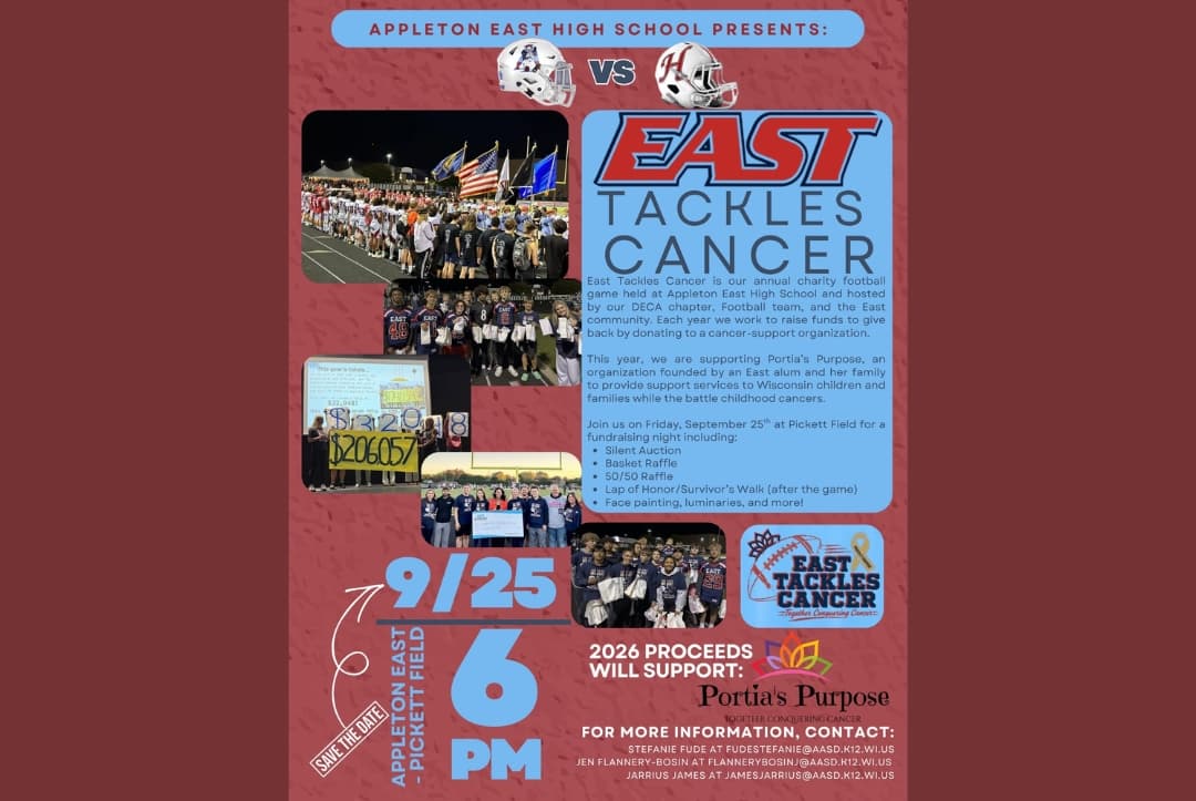 Appleton East Tackles Cancer 2026