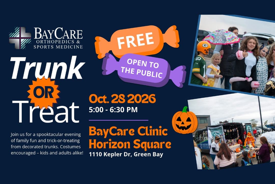 Trunk or Treat - BayCare Clinic Orthopedics