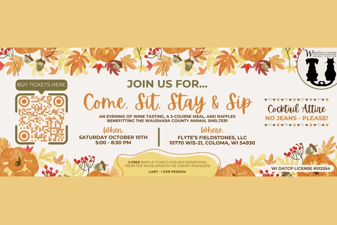Come, Sit, Stay & Sip 2026