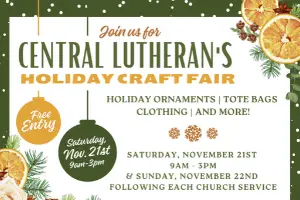 Central Lutheran's Holiday Craft Fair