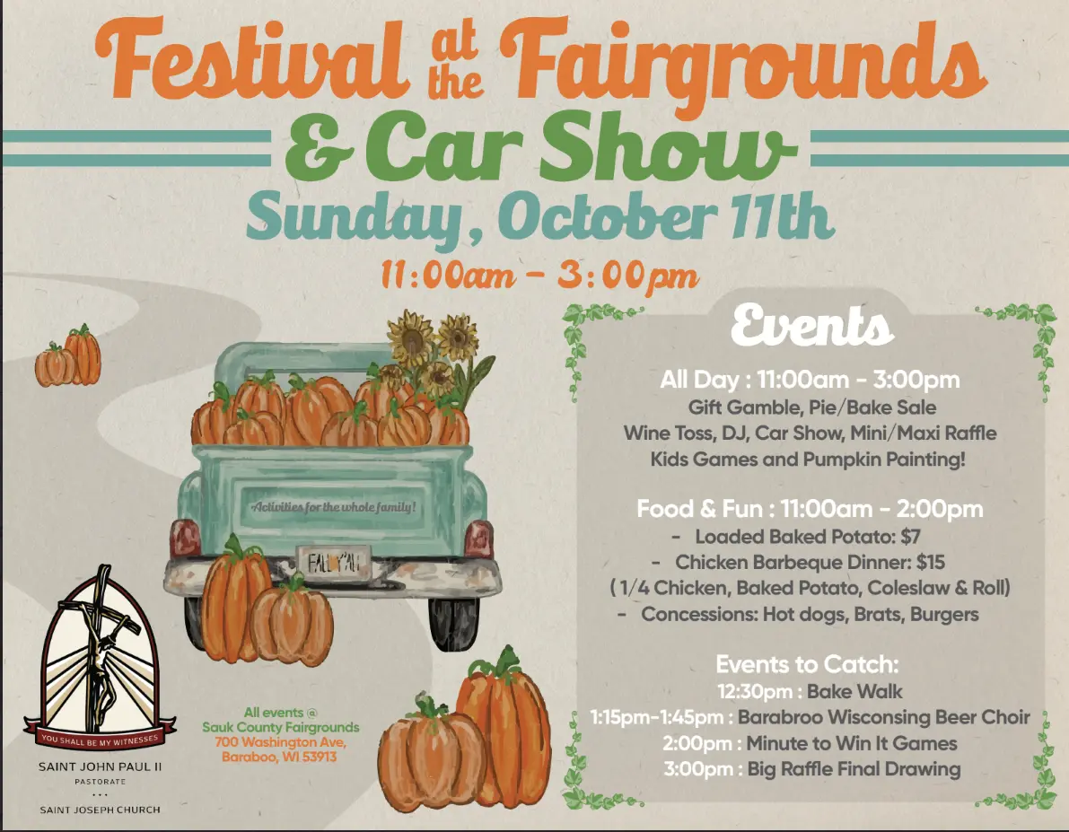 FESTIVAL AT THE FAIRGROUNDS & CAR SHOW