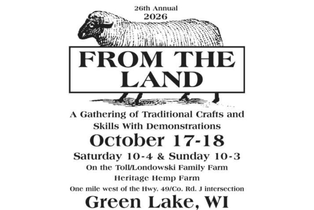 26th Annual FROM THE LAND FOLK ART FESTIVAL