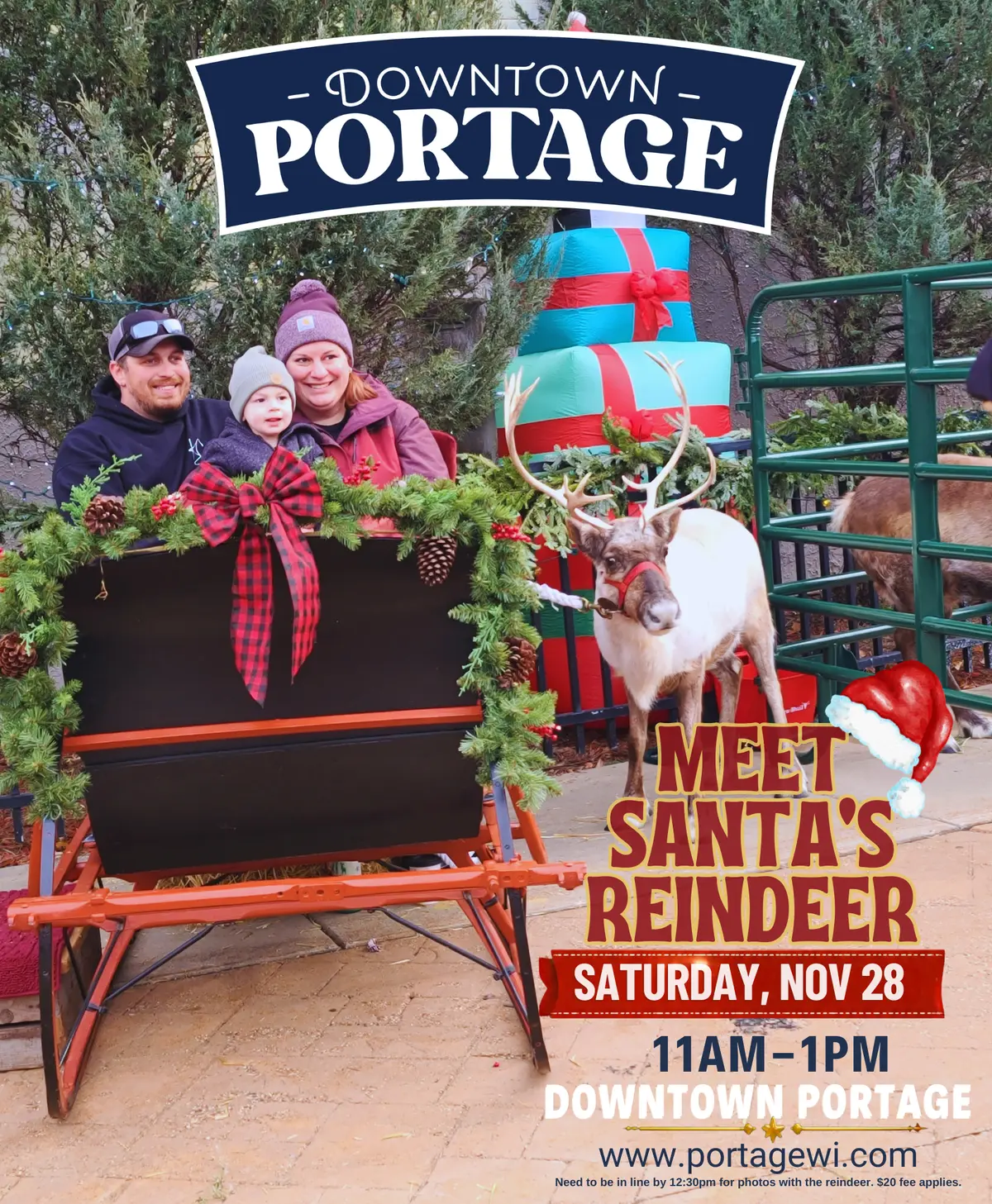 Meet Santa's Real Live Reindeer