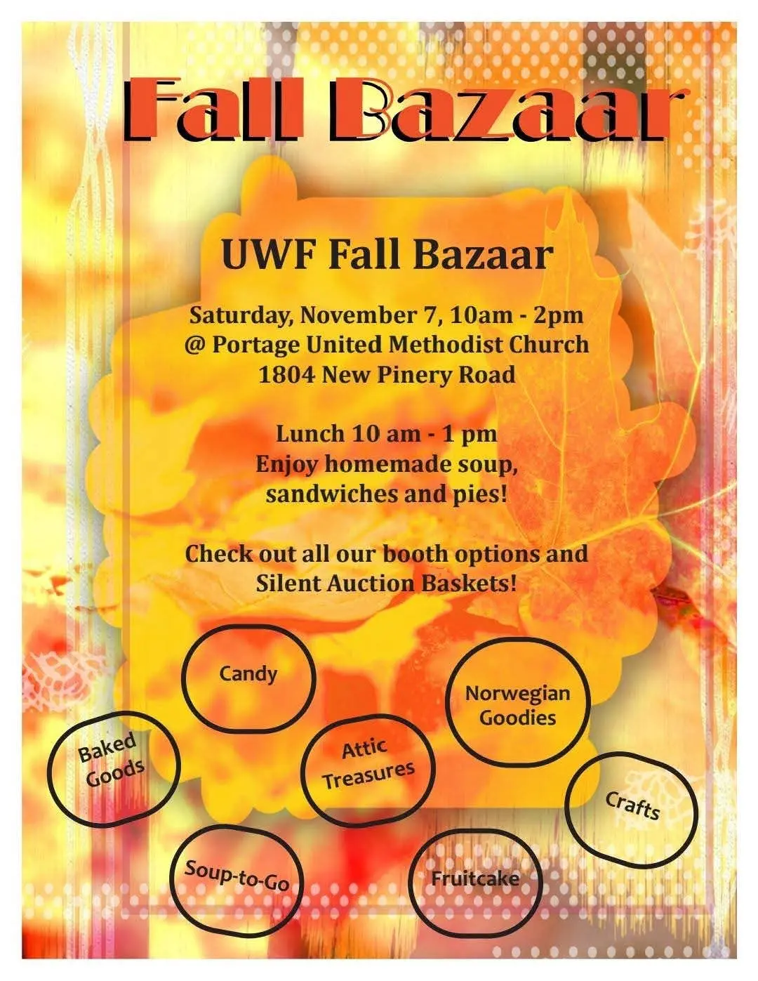 Portage United Methodist Holiday Bazaar