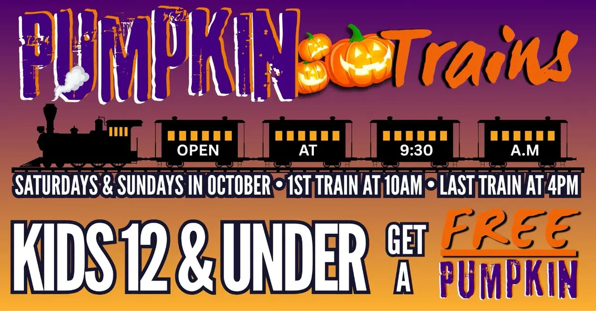 The Riverside and Great Northern Railway Pumpkin Train