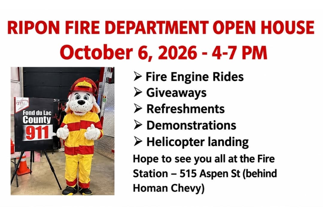 Ripon Fire Department Open House