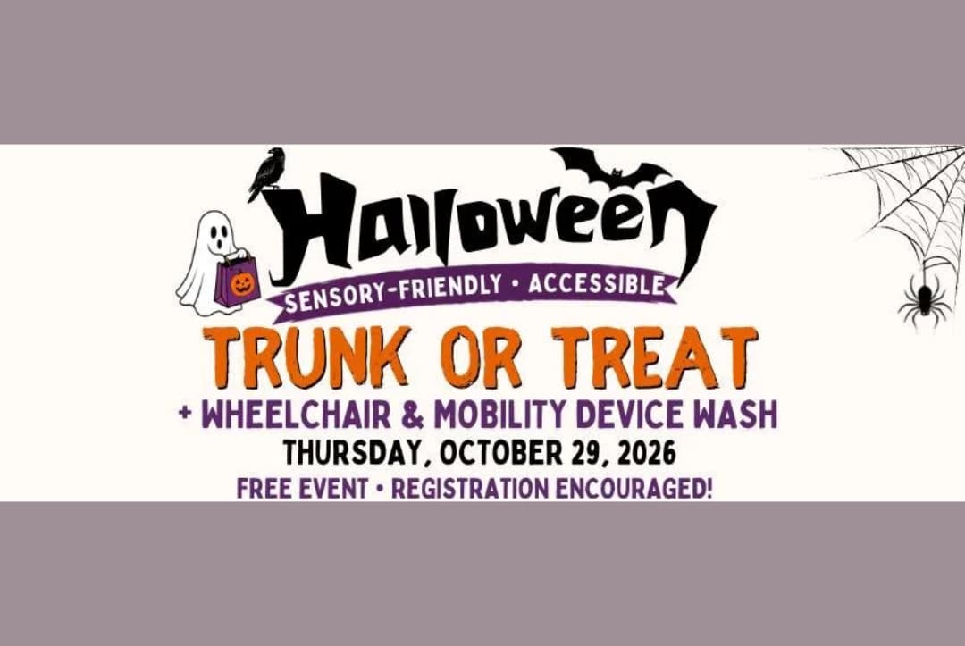 Sensory-Friendly Accessible Trunk or Treat & Wheelchair/Mobility Device Wash