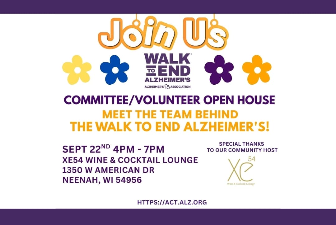 Walk to End Alzheimer's Open House