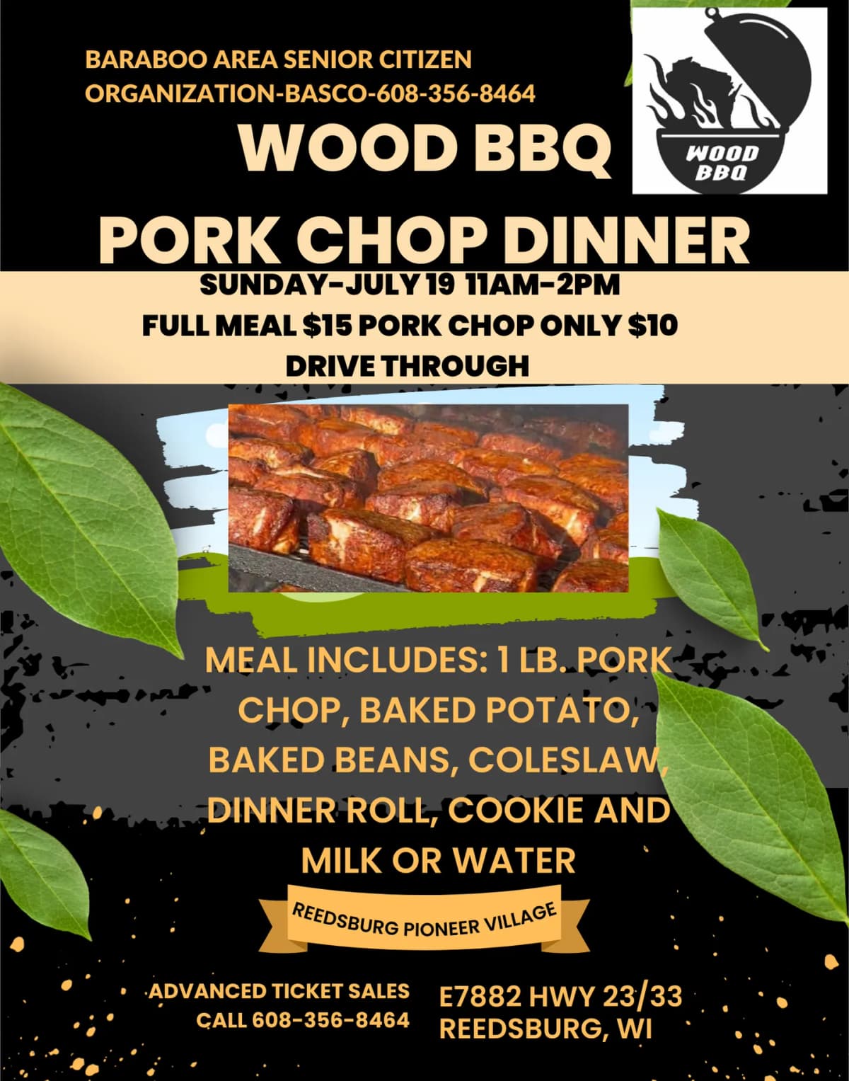 BASCO Pork Chop Dinner