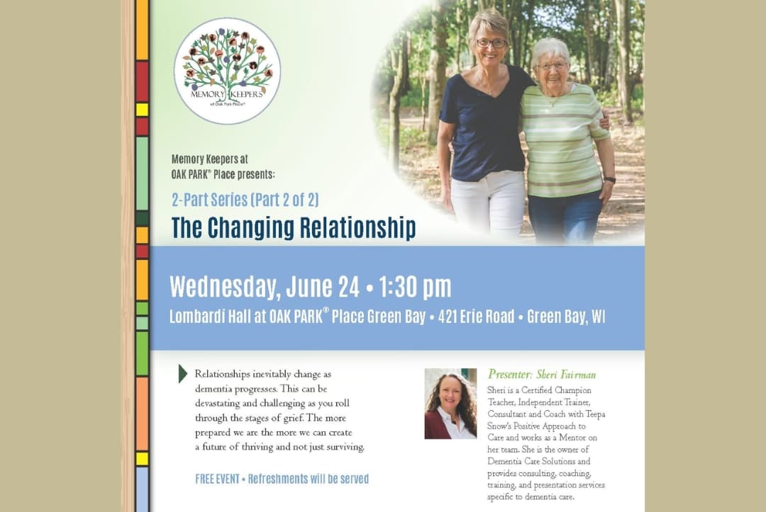 The Changing Relationship when Dementia is in the Picture