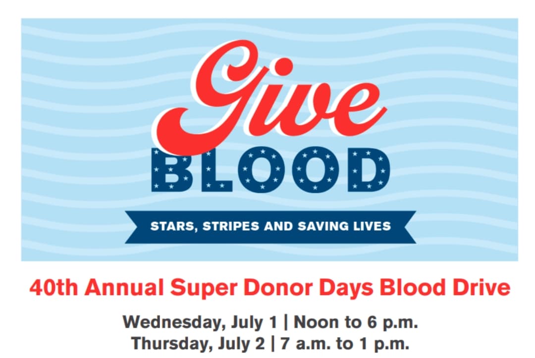 40th Annual Super Donor Days Blood Drive