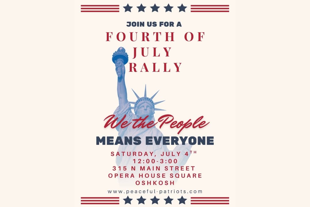 Peaceful Patriots 4th of July Rally