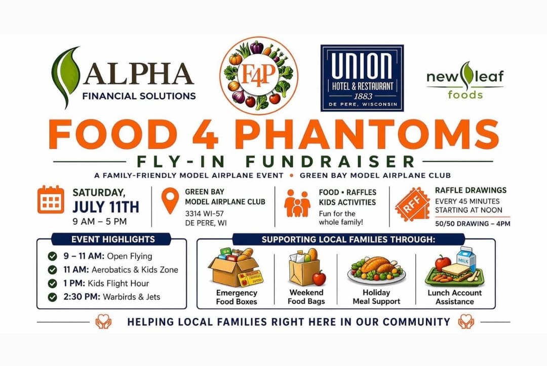 Food 4 Phantoms Fly-In Fundraiser