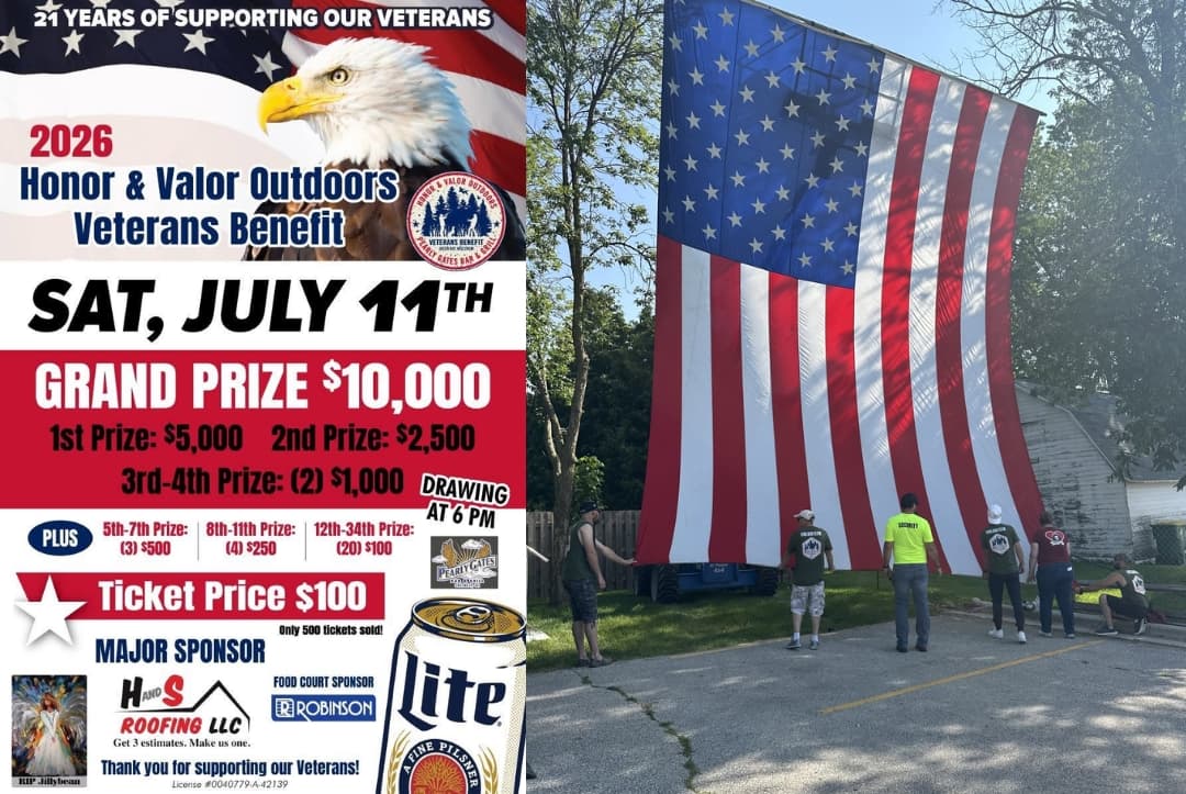 Honor & Valor Outdoors Veterans Benefit