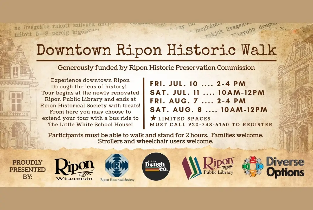 Ripon Downtown Historic Walk