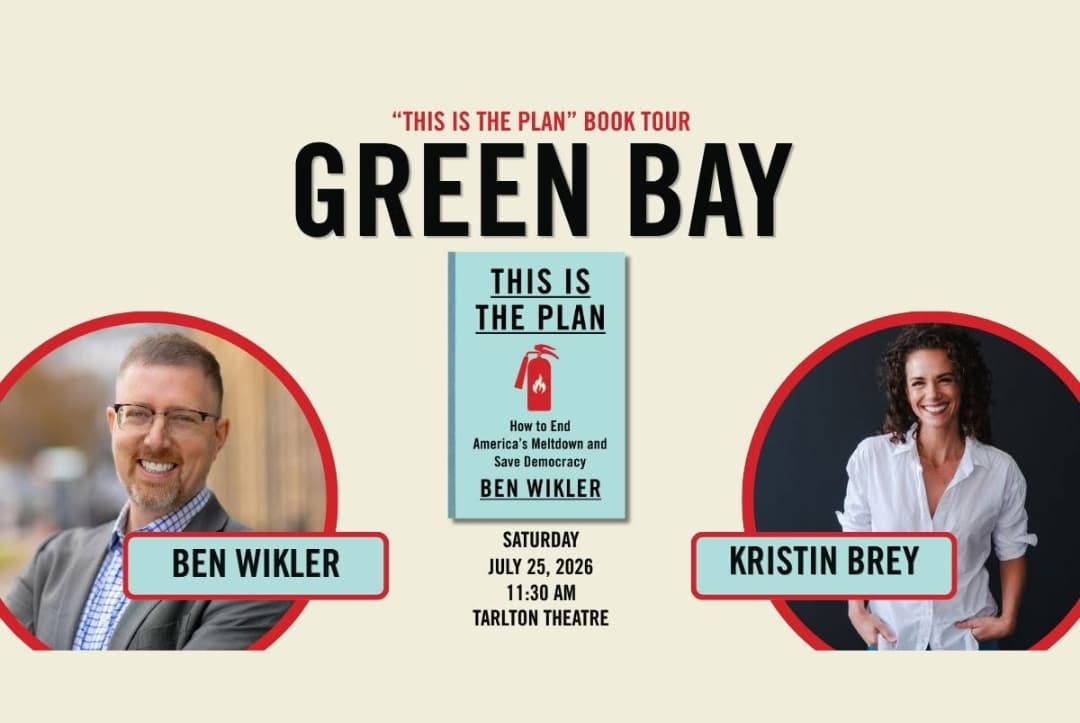 This Is The Plan Book Tour With Ben Wikler