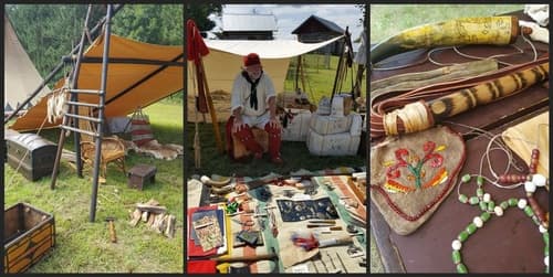 Heritage Day Rendezvous at Pioneer Log Village