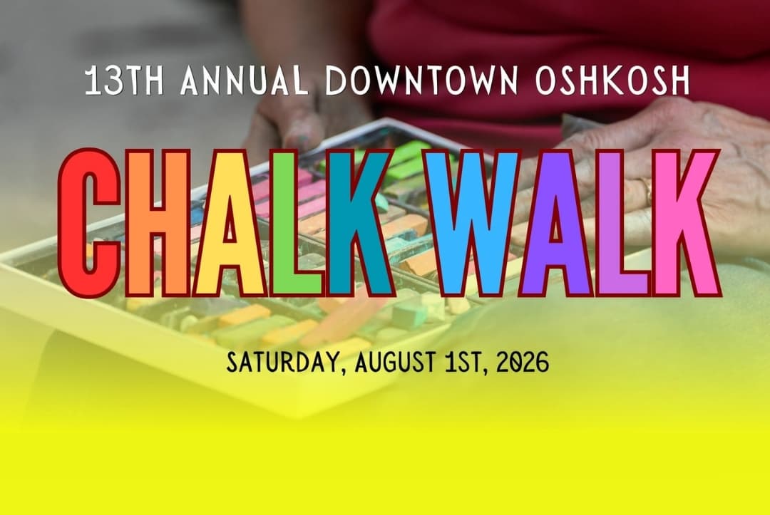 13th Annual DT Oshkosh Chalk Walk