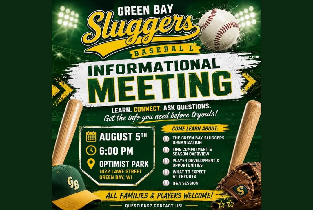 GB Sluggers Informational Meeting