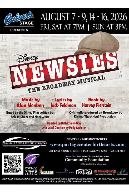Disney Newsies Musicals at PCA