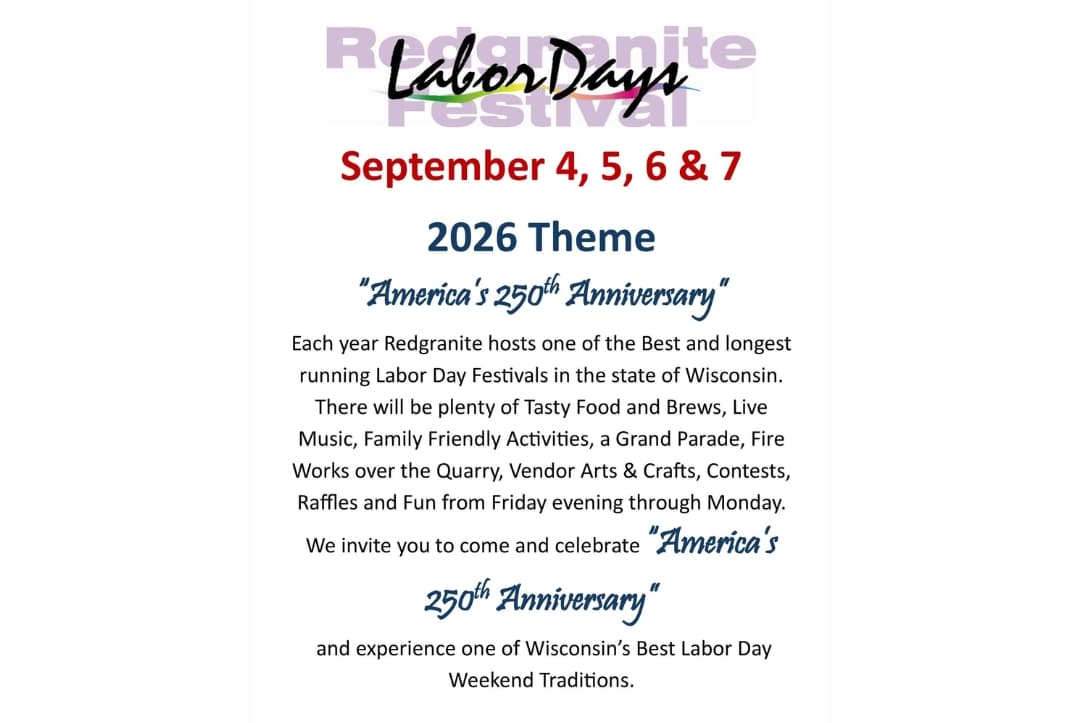 Redgranite Labor Day Festival