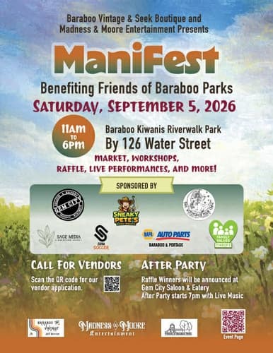 Manifest Benefiting Friends of Baraboo Parks