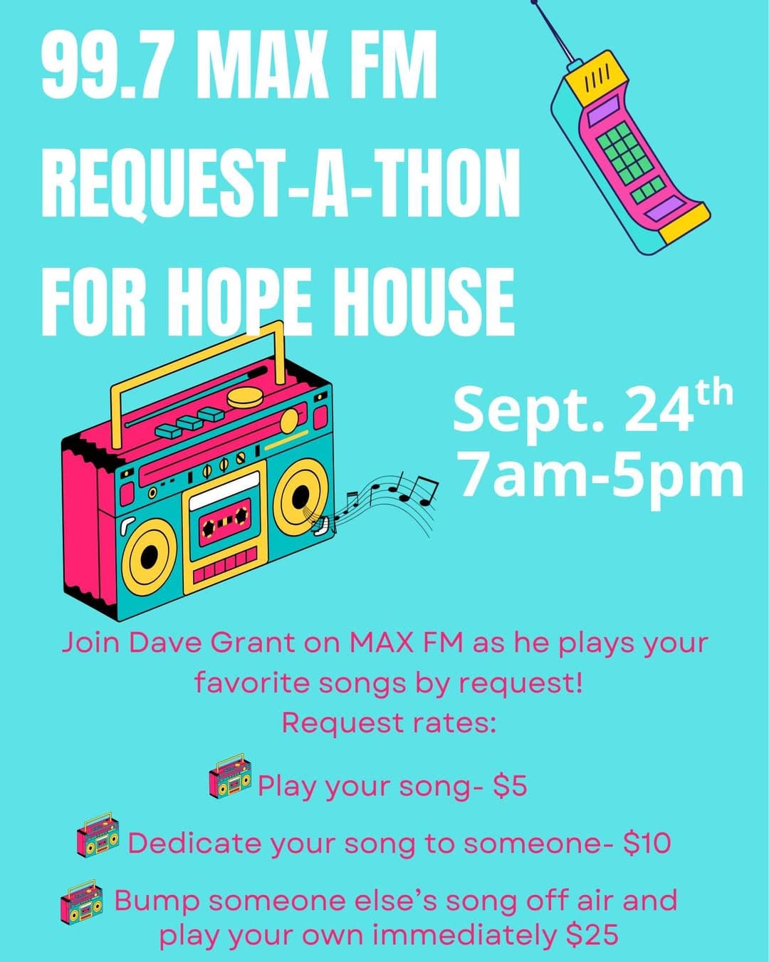 Hope House Radio Request-athon