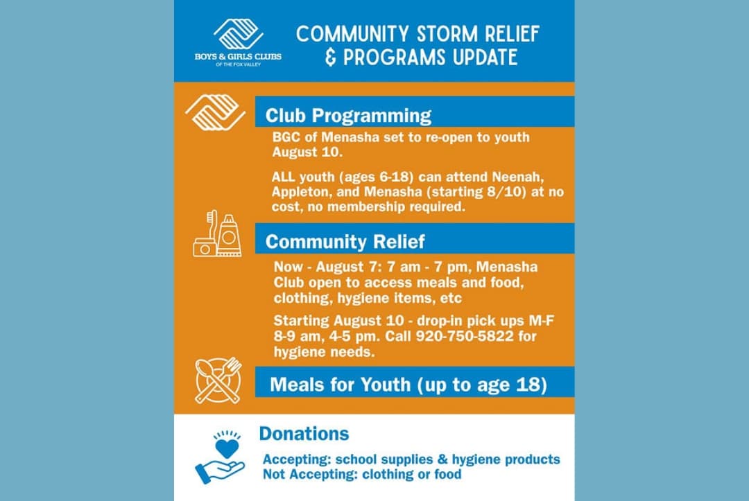 BAGC of Fox Cities Storm Relief