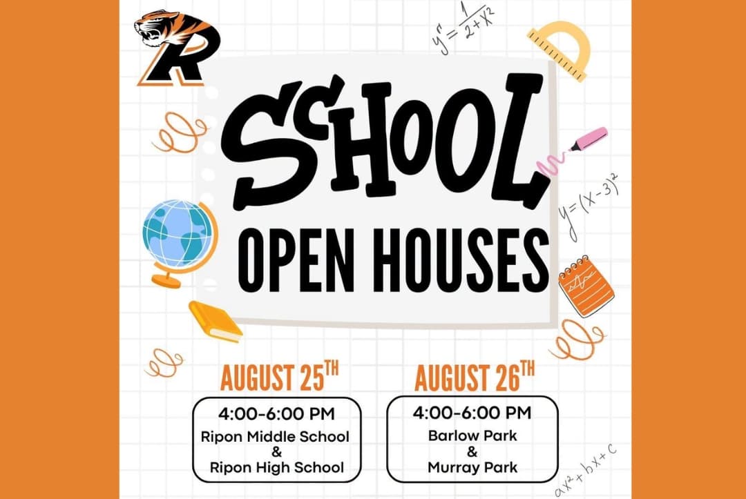 Ripon School District Open Houses